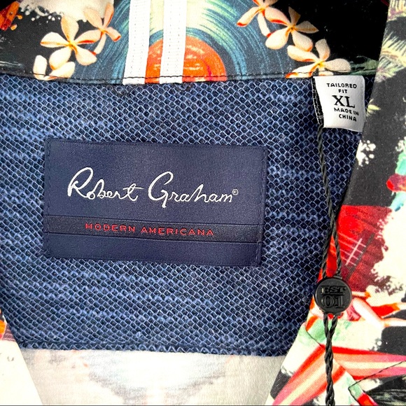 ROBERT GRAHAM GUITAR CAMP SHIRT - Picture 11 of 12